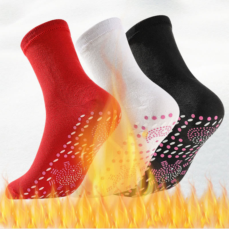 Plusock Mugwort Warmth Quarter Socks(3 Pairs) - image 7