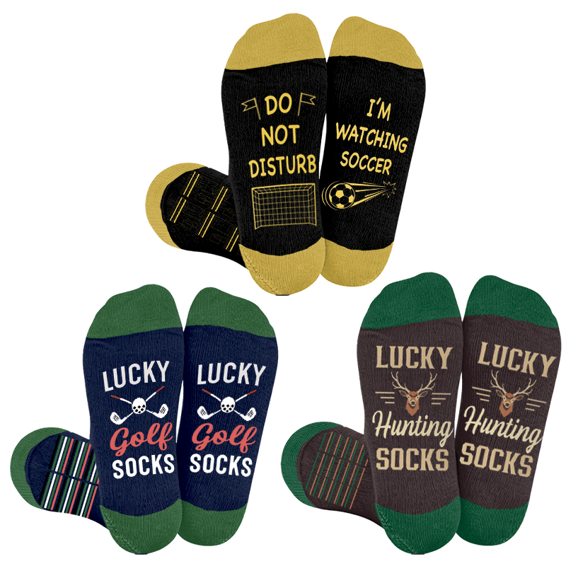 Plusock Plus Size Hobby Compression Socks - Multicolor(3 Pairs) - 4XL - image 1