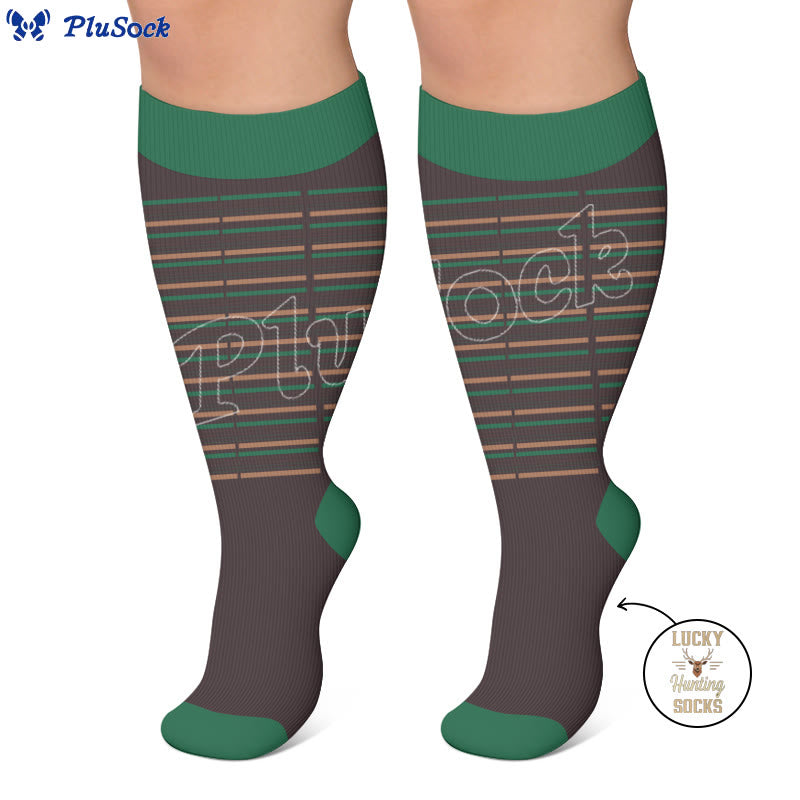 Plusock Plus Size Hobby Compression Socks - image 6