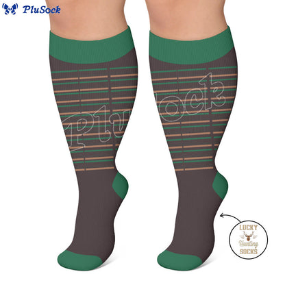 Plusock Plus Size Hobby Compression Socks - image 6