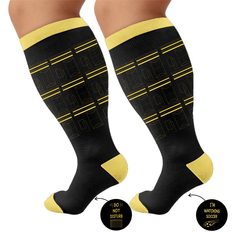 Plusock Plus Size Hobby Compression Socks - image 10