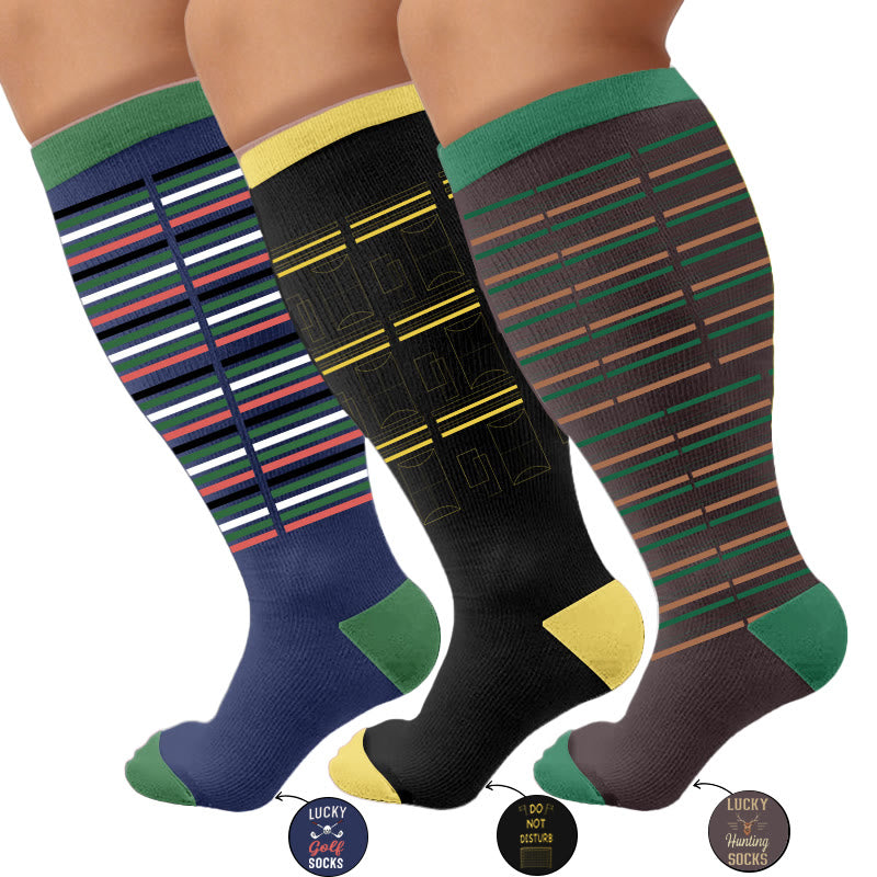 Plusock Plus Size Hobby Compression Socks - image 8