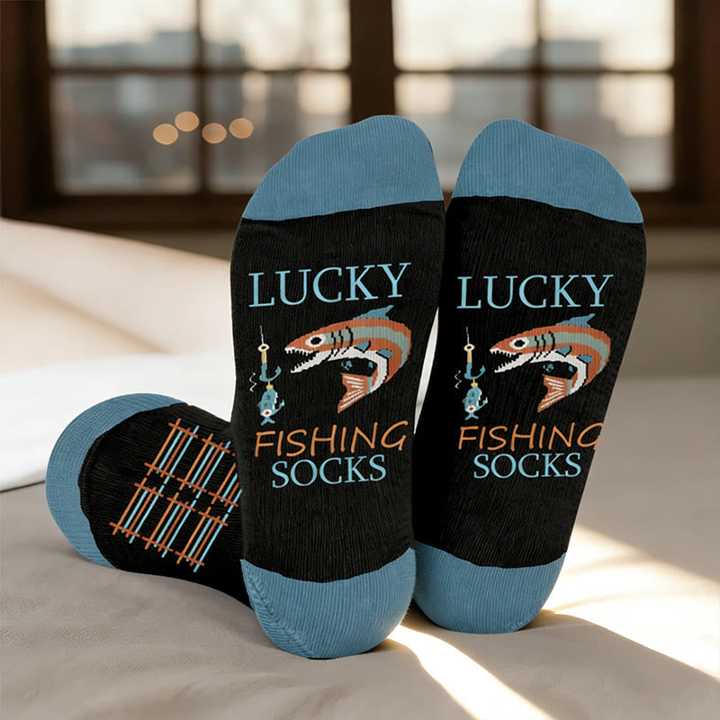 Plusock Plus Size Personal Hobby Compression Socks - Outdoor Fishing(1 pair) - 4XL - image 0