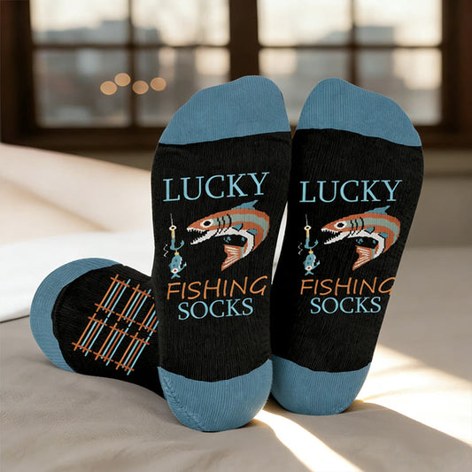 Plusock Plus Size Personal Hobby Compression Socks - Outdoor Fishing(1 pair) - 4XL - image 0