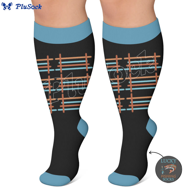 Plusock Plus Size Personal Hobby Compression Socks - image 5