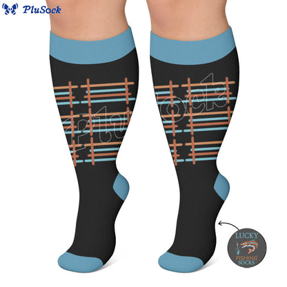 Plusock Plus Size Personal Hobby Compression Socks - image 5