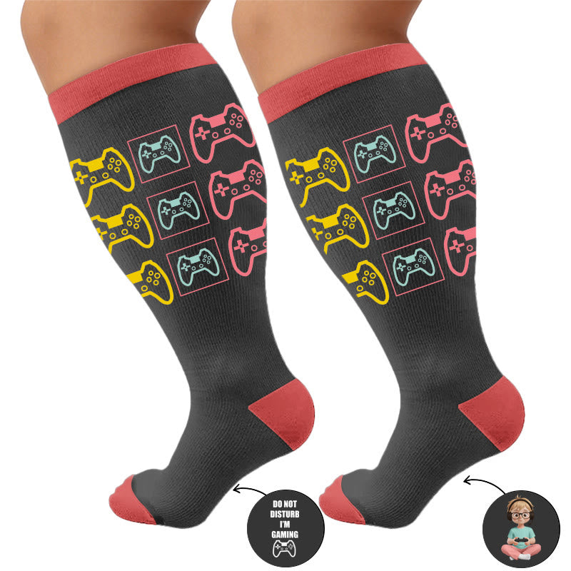 Plusock Plus Size Personal Hobby Compression Socks - image 10