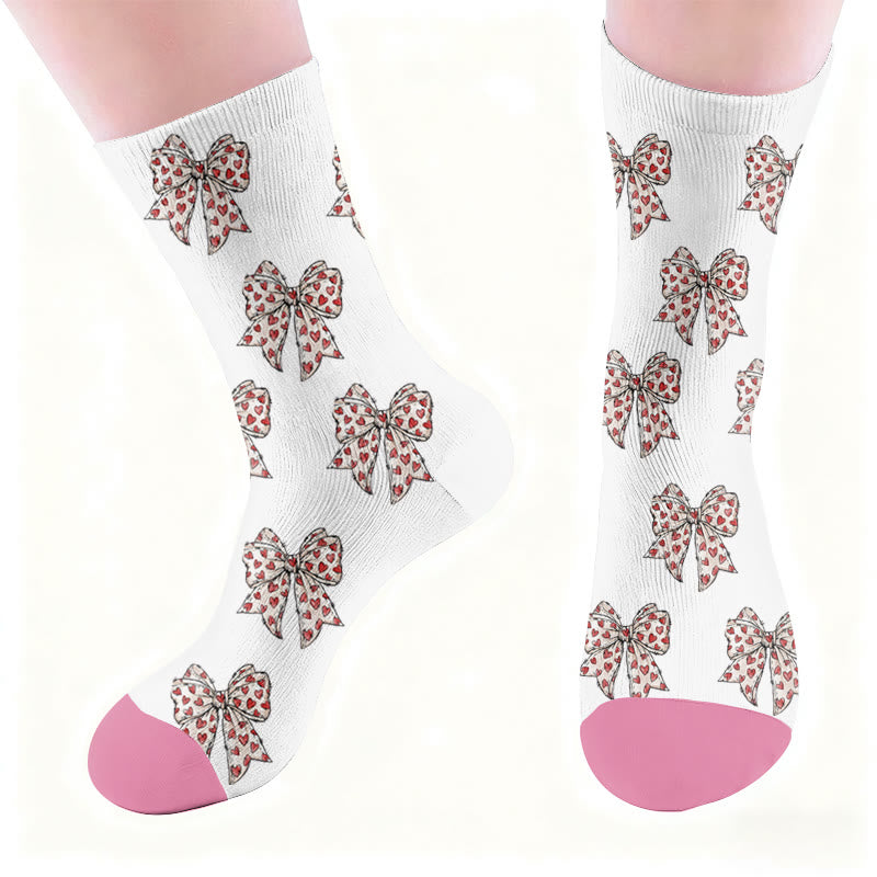 Plusock Bowknot Flag Butterfly Socks - image 5