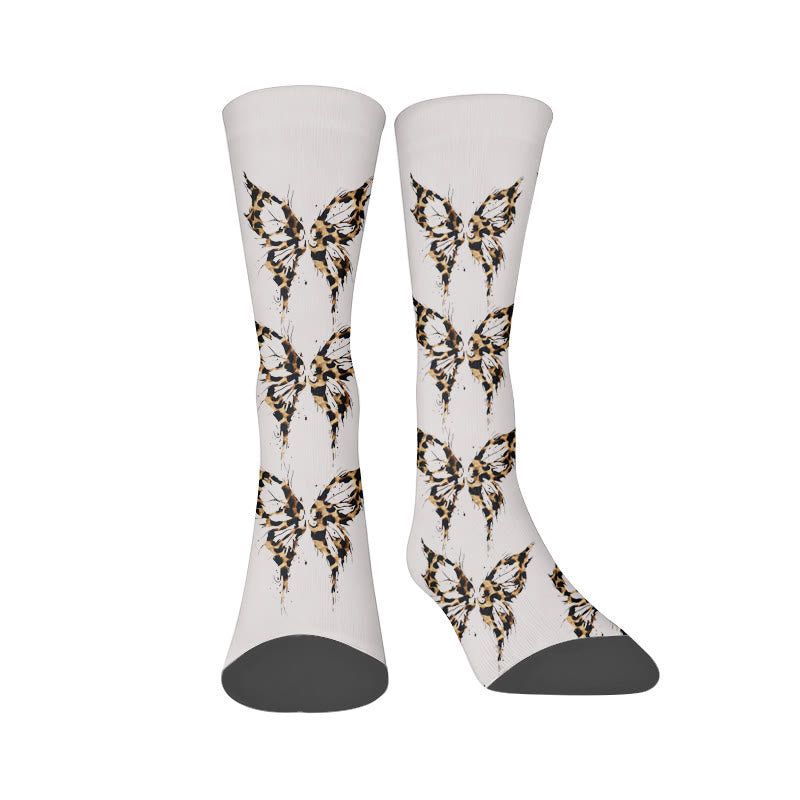 Plusock Leopard Butterfly Heart Socks - Butterfly(1 pair) - EU37-44(US4-10) - image 8