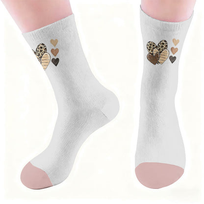 Plusock Leopard Butterfly Heart Socks - image 6