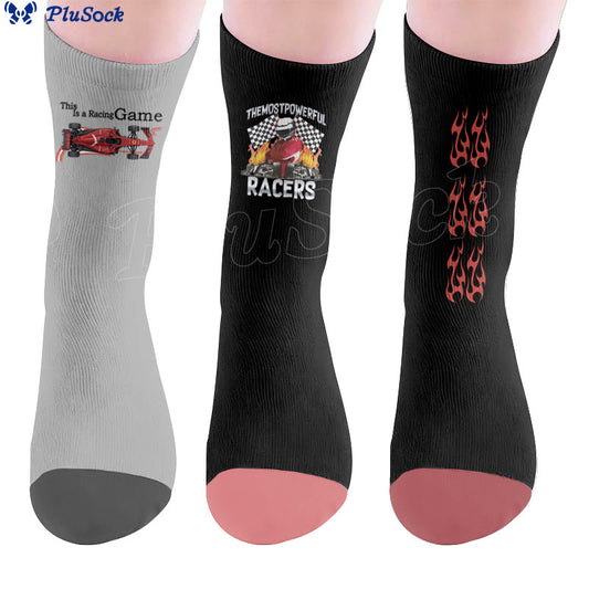 Plusock Racing Flag Socks - image 0