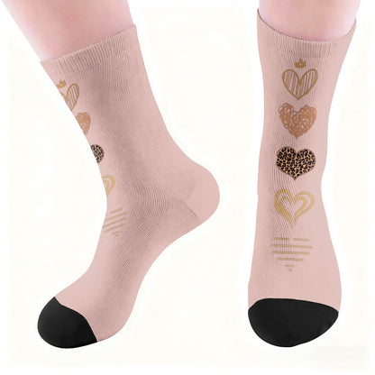 Plusock Butterfly Heart Coffee Socks - image 5