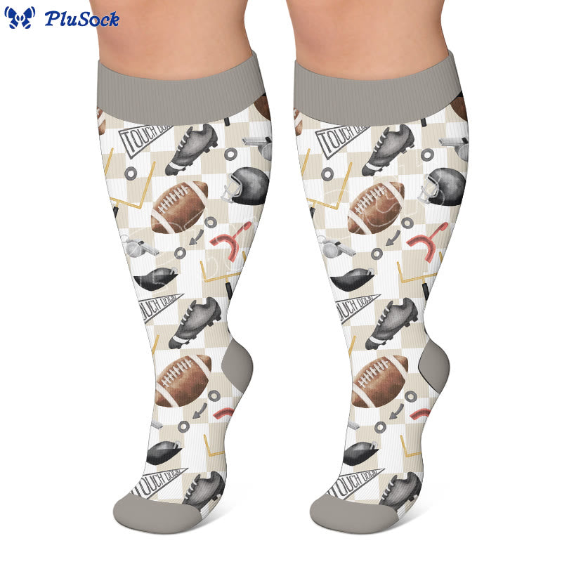 Plusock Plus Size Sports Compression Socks - image 4