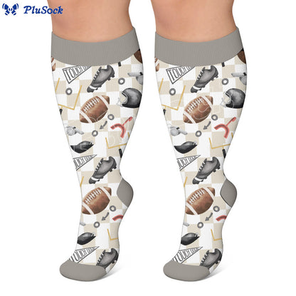 Plusock Plus Size Sports Compression Socks - image 4