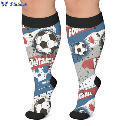 Plusock Plus Size Sports Compression Socks - image 3