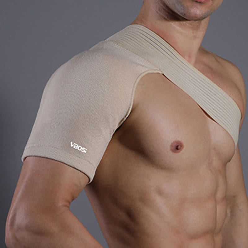 Plusock Secure Adjustable Fit Compression Shoulder Brace - Nude - One Size - image 3