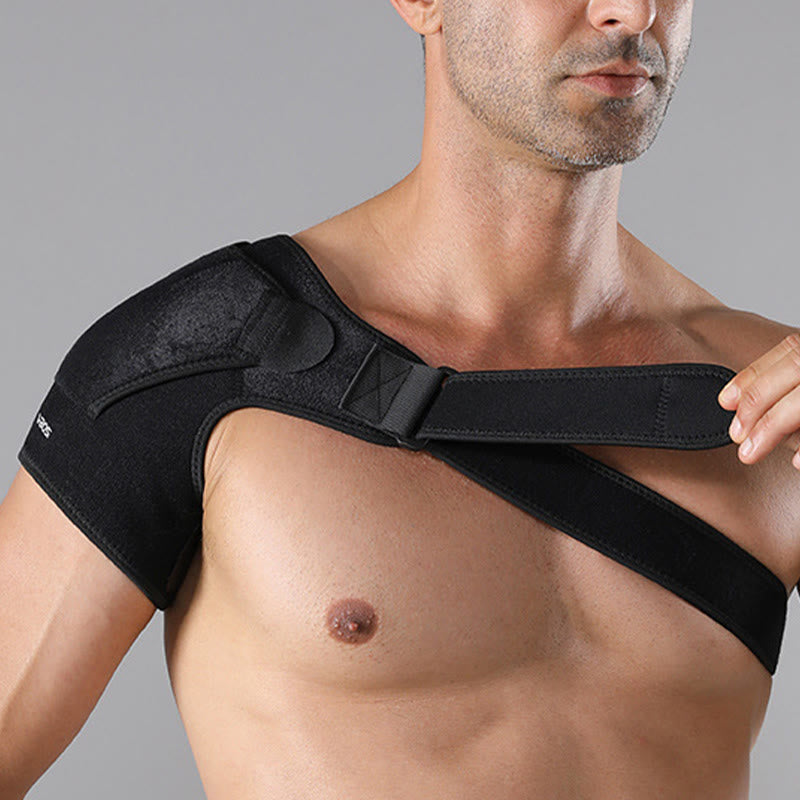 Plusock Buckle Durable Compression Shoulder Brace - Black - One Size - image 4