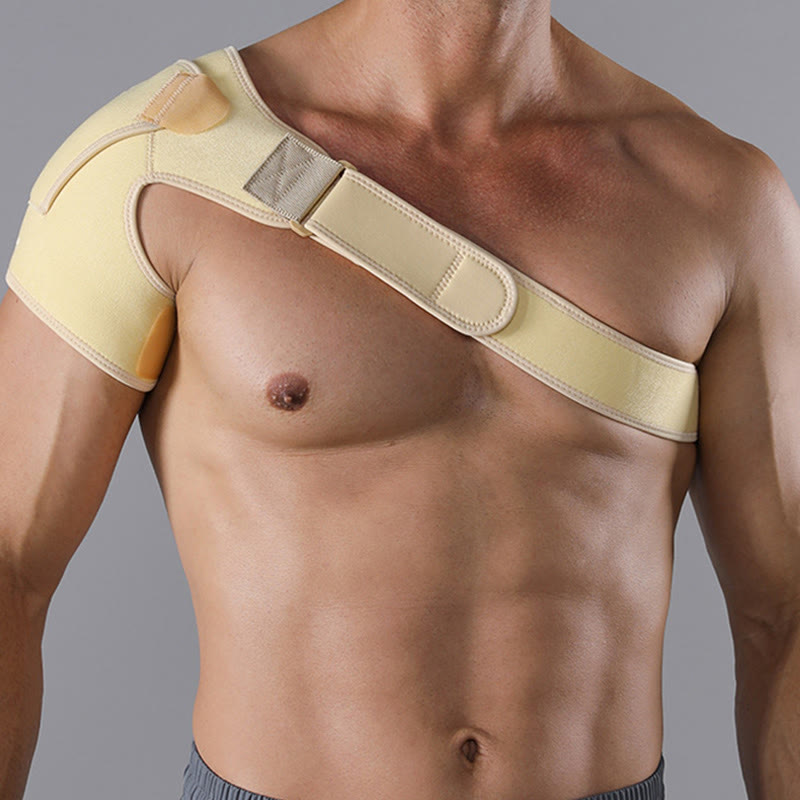 Plusock Buckle Durable Compression Shoulder Brace - Nude - One Size - image 7