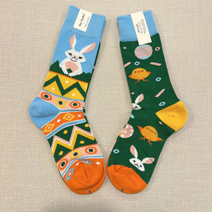 Plusock Easter Rabbit Quarter Socks(2 Pairs) - image 0