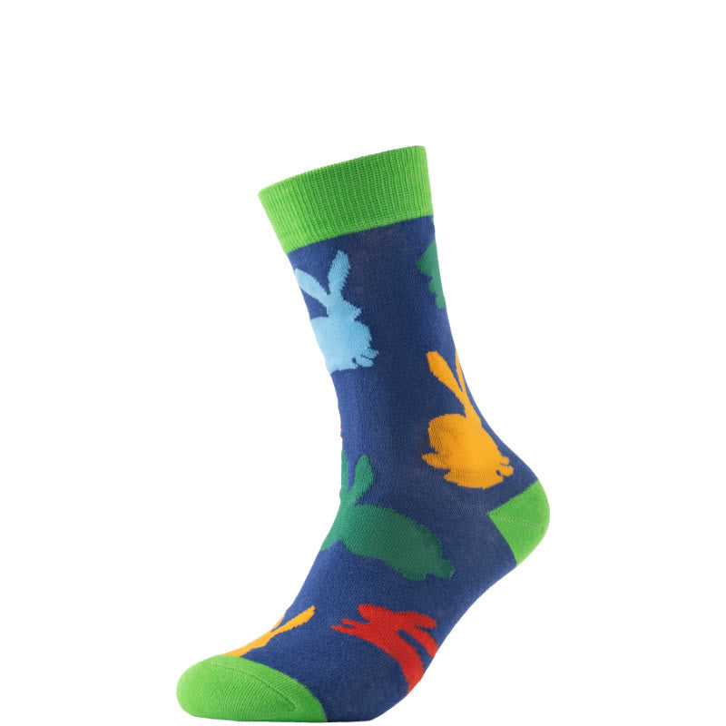 Plusock Easter Carrot Themed Quarter Socks(6 Pairs) - image 6