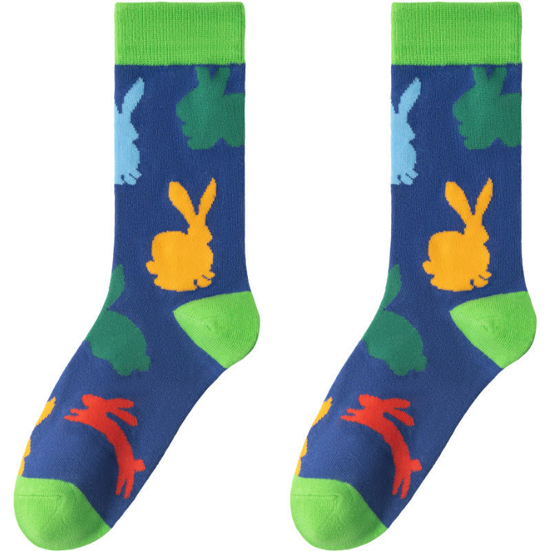 Plusock Easter Carrot Themed Quarter Socks(6 Pairs) - image 13