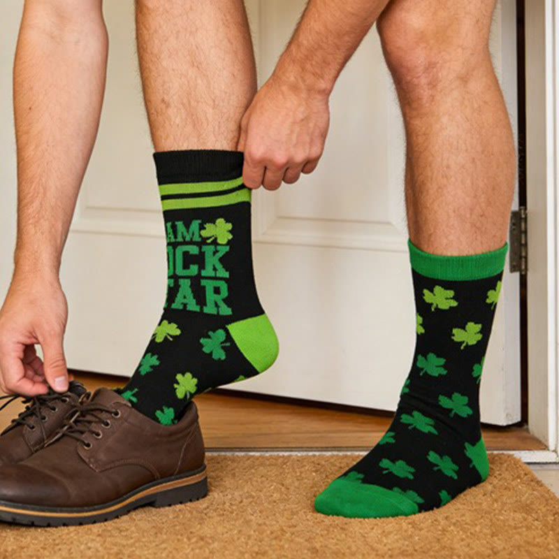 Plusock Striped Clover Quarter Socks(3 Pairs) - image 4