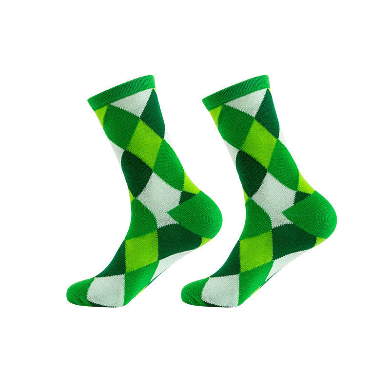 Plusock Lucky Clover Series Quarter Socks(5 Pairs) - image 5