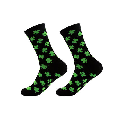 Plusock Lucky Clover Series Quarter Socks(5 Pairs) - image 7