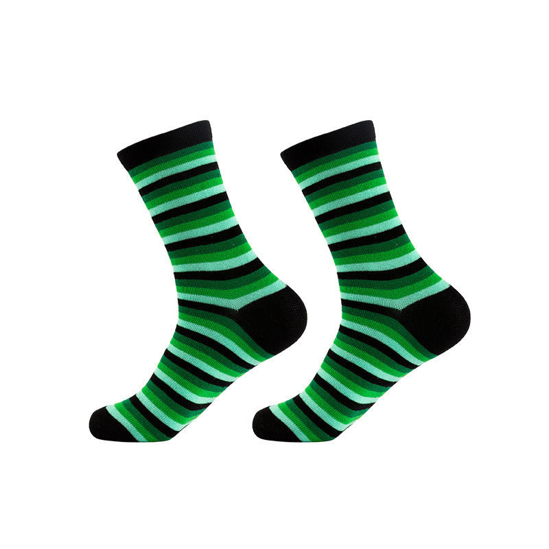 Plusock Lucky Clover Series Quarter Socks(5 Pairs) - image 6