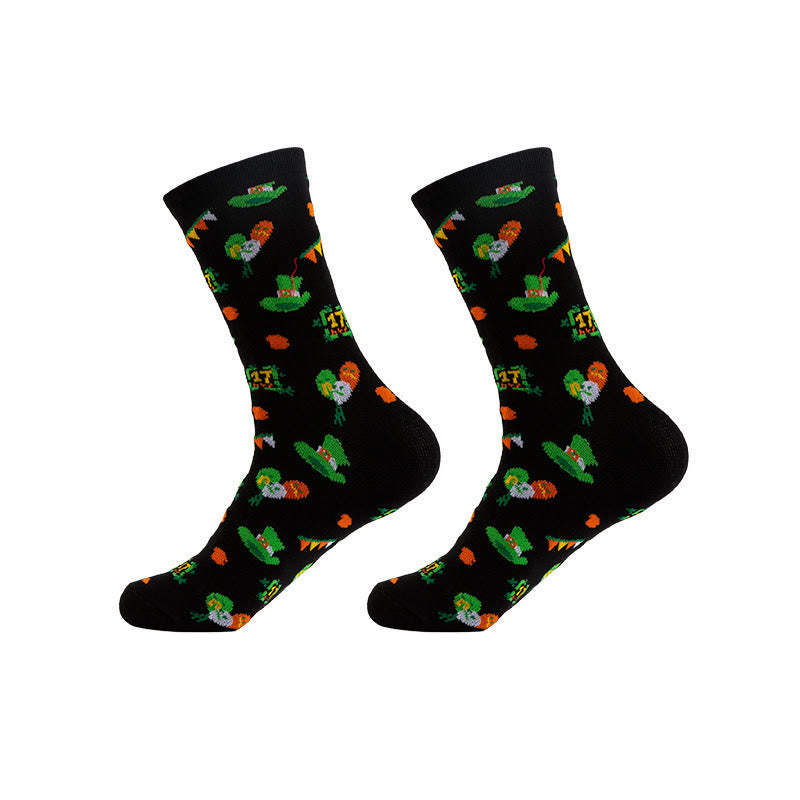 Plusock Lucky Clover Series Quarter Socks(5 Pairs) - image 2