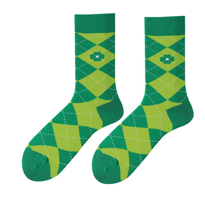 Plusock Wish Stripe Quarter Socks(3 Pairs) - image 8