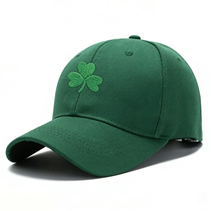 Plusock Plus Size Green Shamrock Baseball Cap - Green - One Size - image 0