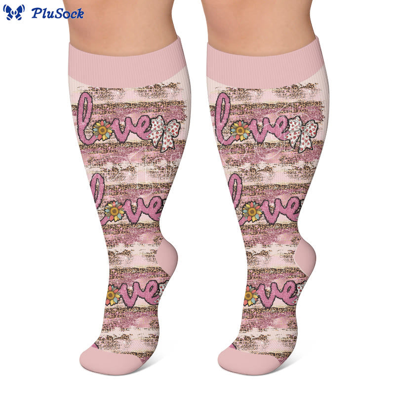 Plusock Plus Size Lip Compression Stockings - image 2