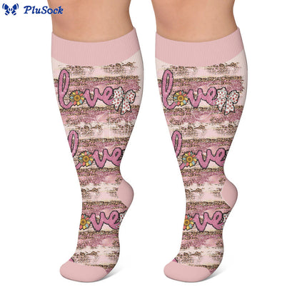 Plusock Plus Size Lip Compression Stockings - image 2