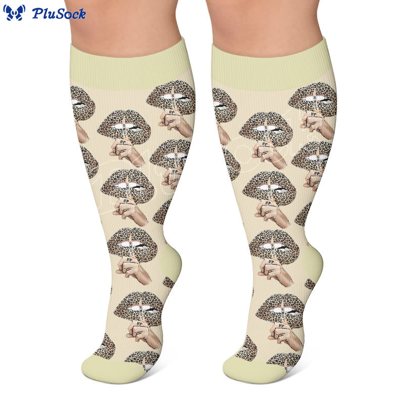 Plusock Plus Size Lip Compression Stockings - image 4