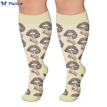 Plusock Plus Size Lip Compression Stockings - image 4