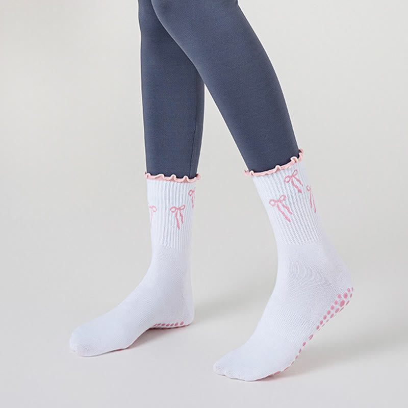 Plusock Cherry Lemon Yoga Socks(3 Pairs) - image 4