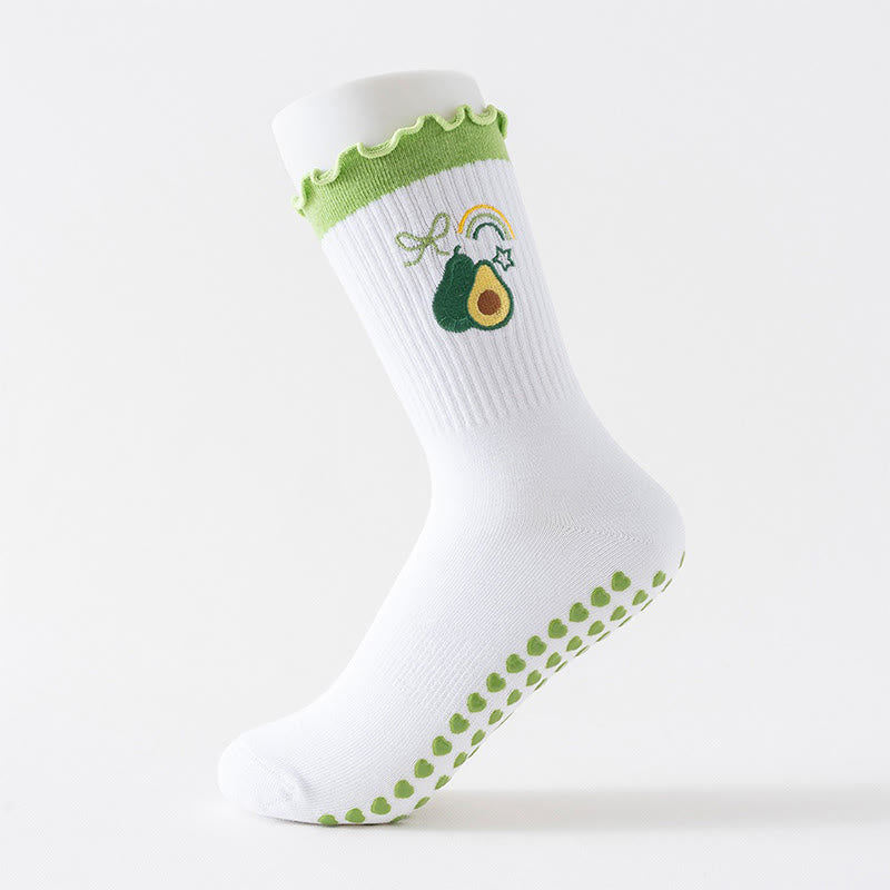 Plusock Fruit Series Yoga Socks(3 Pairs) - image 4