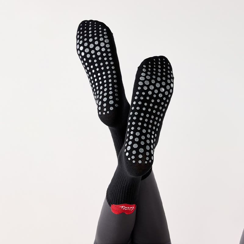 Plusock Lucky Heart Yoga Socks(4 Pairs) - image 7