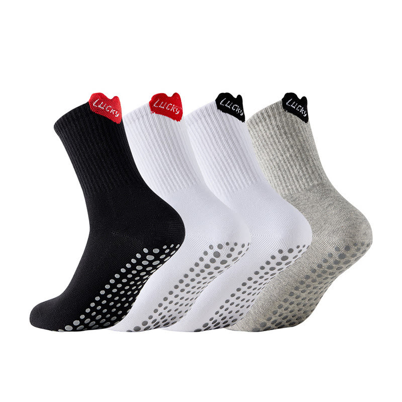 Plusock Lucky Heart Yoga Socks(4 Pairs) - image 10