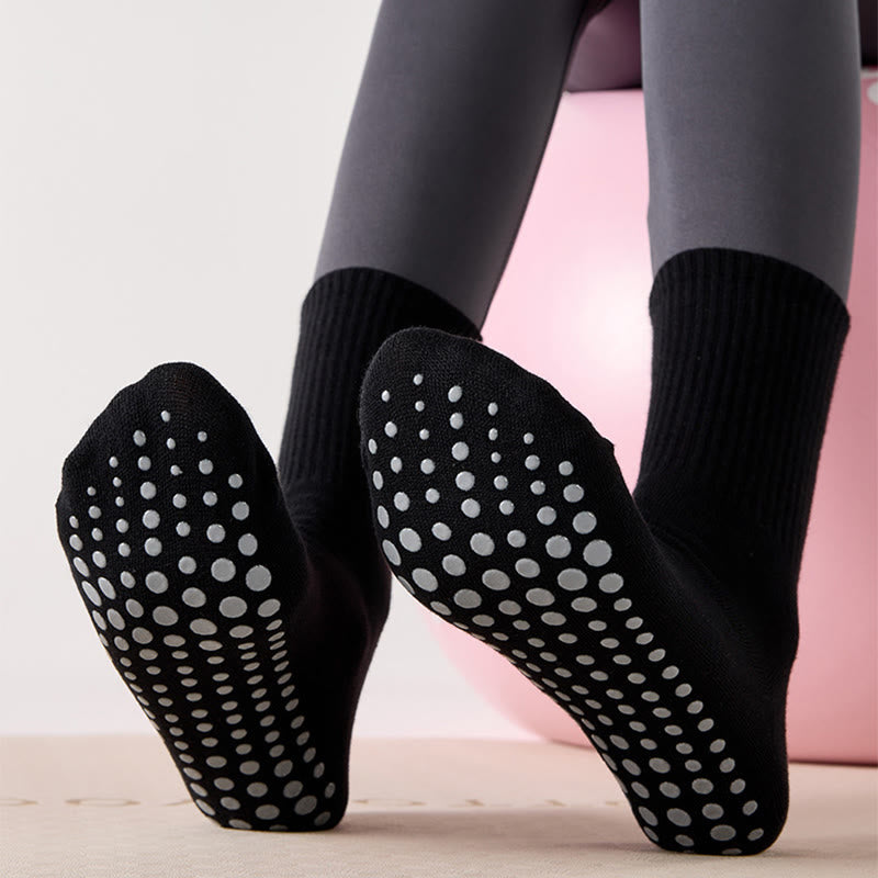 Plusock Lucky Heart Yoga Socks(4 Pairs) - image 5