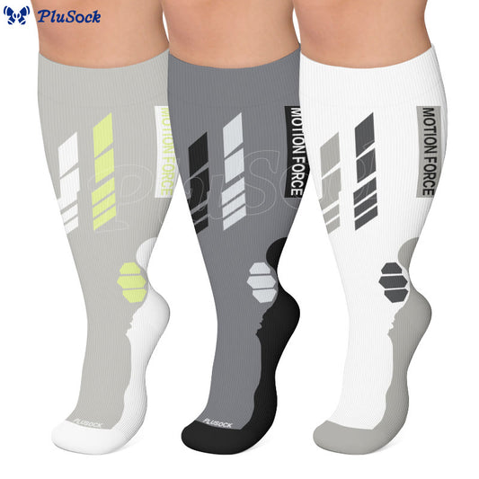 Plusock Plus Size Motion Force Compression Socks - image 0