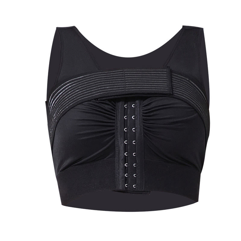 Plusock Post Surgery Velcro Compression Vest - Nude - XS - image 9