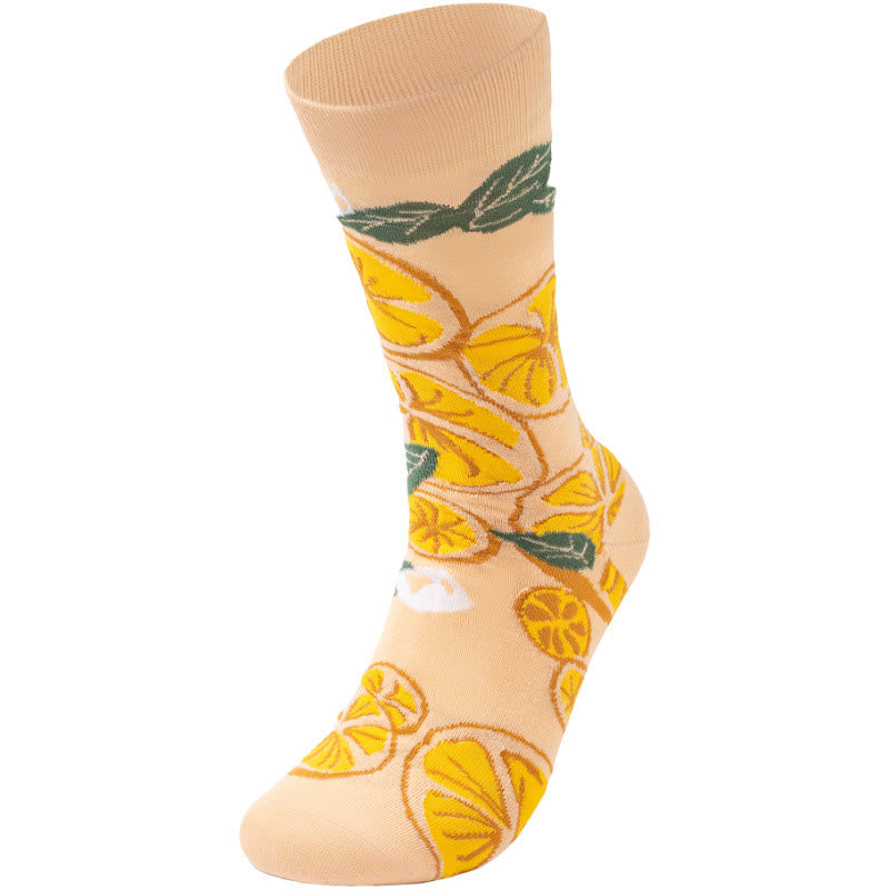 Plusock Ice Cream Fruit Quarter Socks(4 Pairs) - image 7