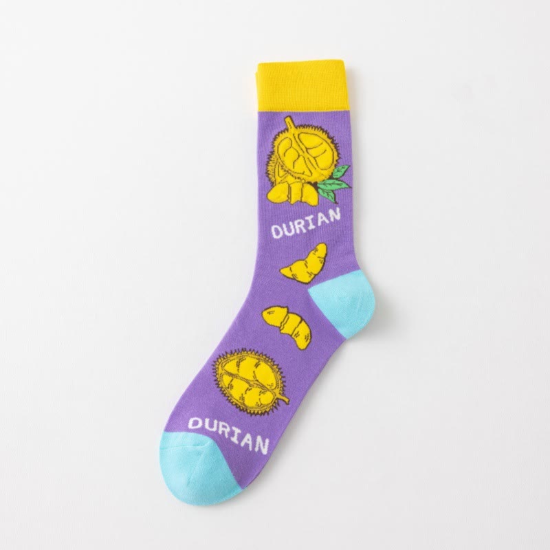 Plusock Tropical Fruits Quarter Socks(5 Pairs) - image 9