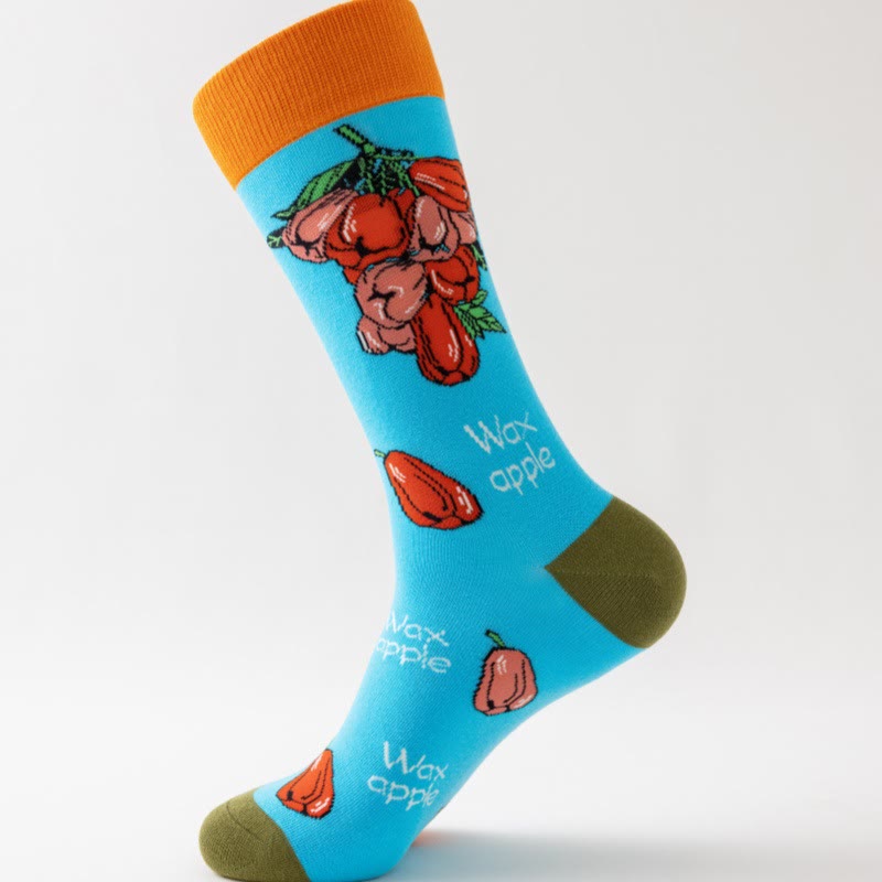 Plusock Tropical Fruits Quarter Socks(5 Pairs) - image 10