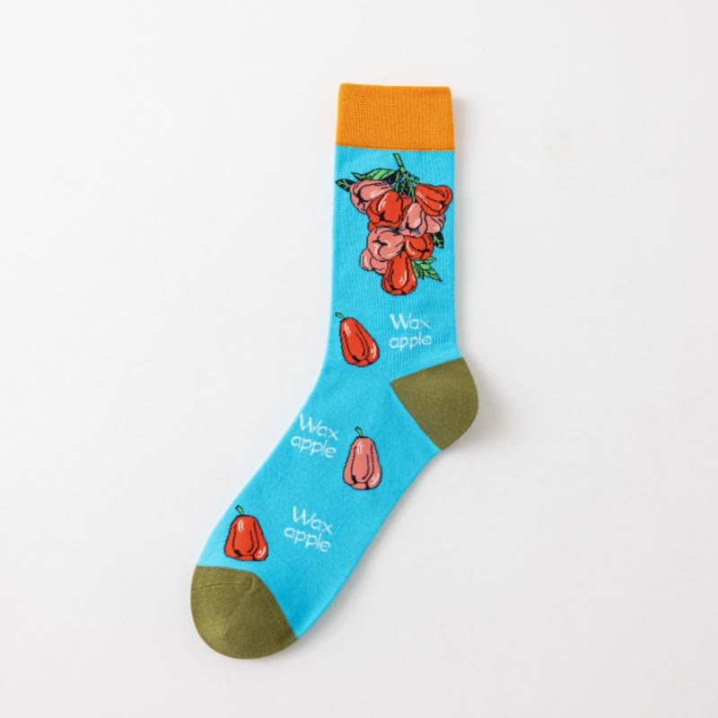 Plusock Tropical Fruits Quarter Socks(5 Pairs) - image 7