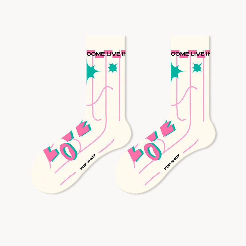 Plusock Trendy Pink Tones Quarter Socks(5 Pairs) - image 3