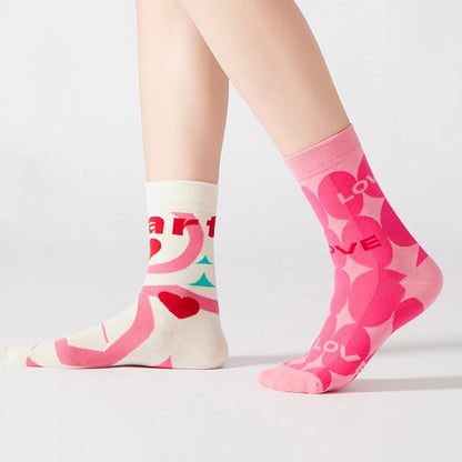 Plusock Trendy Pink Tones Quarter Socks(5 Pairs) - image 2