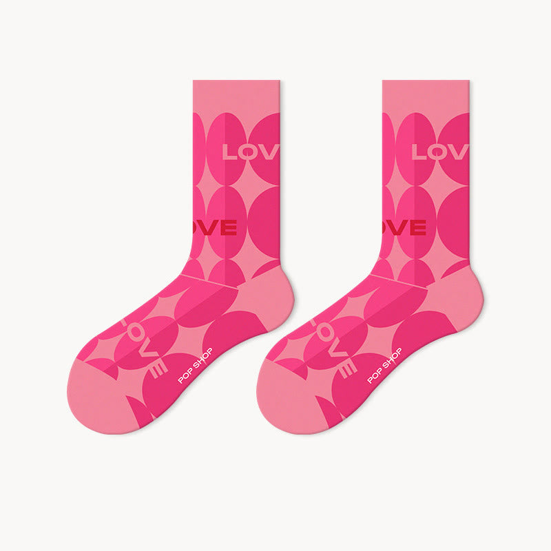 Plusock Trendy Pink Tones Quarter Socks(5 Pairs) - image 5